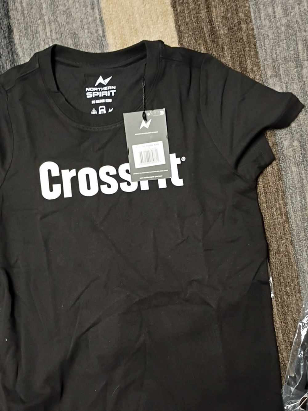 Northern Spirit CrossFit Black Logo Tee